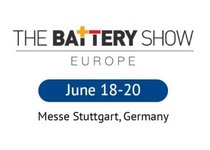 BATTERY SHOW EUROPE, JUNE 18-20, 2024